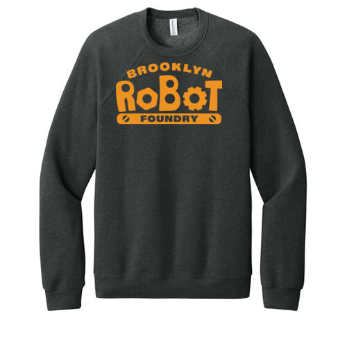 BRF - Building Fun Together Back - Unisex Sponge Fleece Raglan Sweatshirt Thumbnail