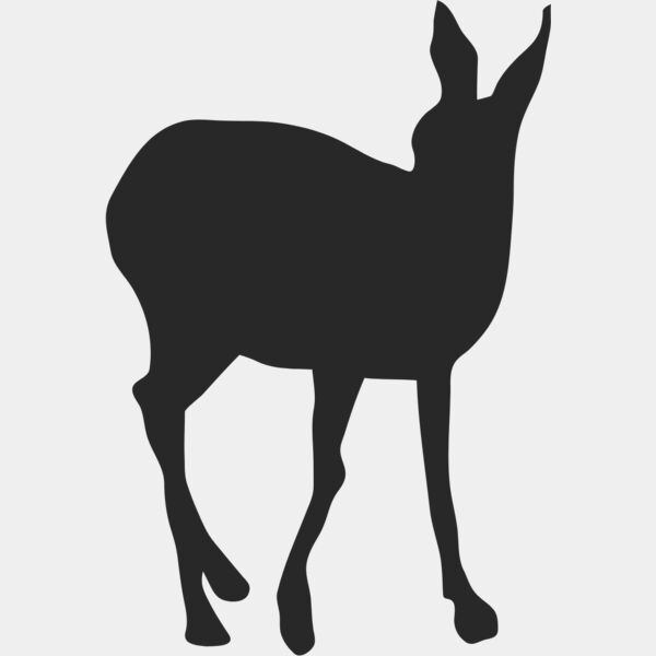Deer Doe Silhouette 3 Thumbnail