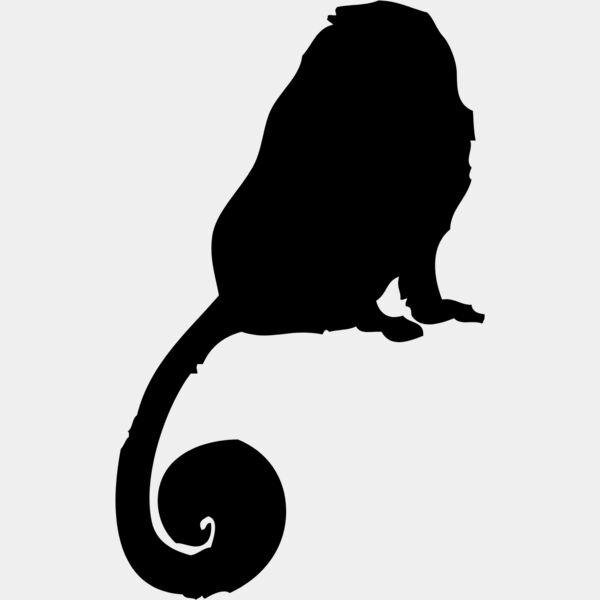 Monkey Silhouette 4 Thumbnail