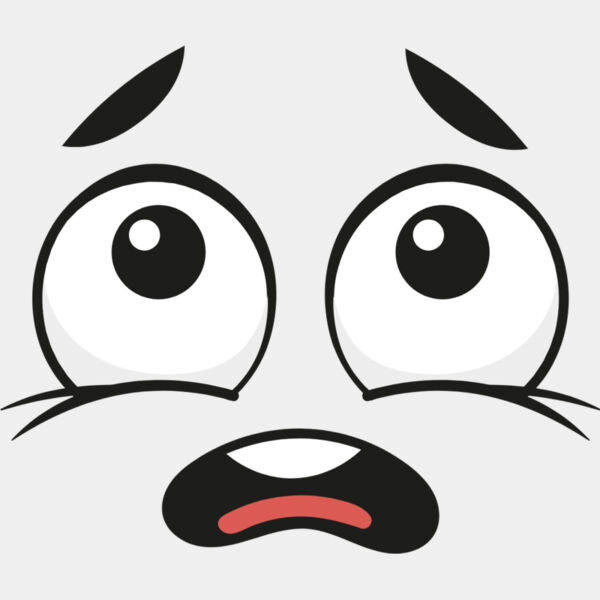 Cartoon Sad Face 3 Thumbnail