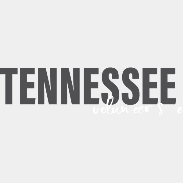 Tennessee Volunteer State Text 2 Thumbnail