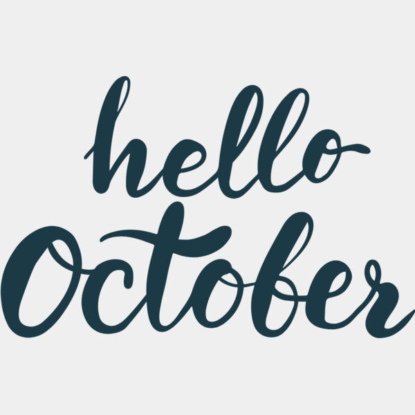 Hello October Text 1 Thumbnail