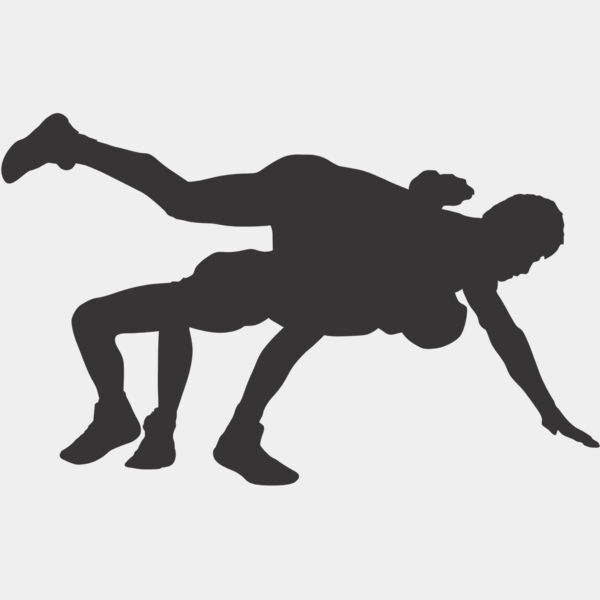 Wrestling Silhouette 9 Thumbnail