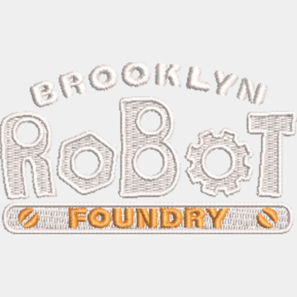 BRF Embroidered white Thumbnail