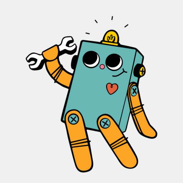 Bitsy Bot Vector Thumbnail