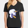 Ladies Core Cotton V-Neck Tee Thumbnail