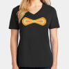 Ladies Core Cotton V-Neck Tee Thumbnail