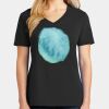 Ladies Core Cotton V-Neck Tee Thumbnail