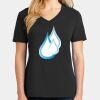 Ladies Core Cotton V-Neck Tee Thumbnail